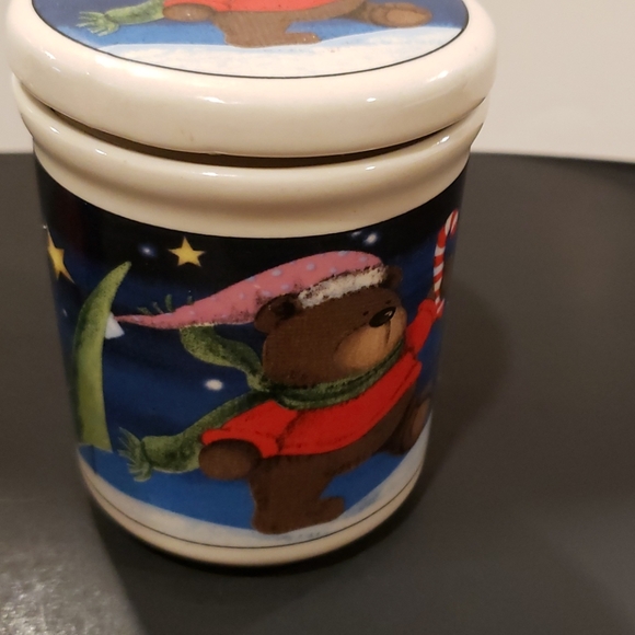 2 Ceramic Canisters Coffee Sugar Candy - Picture 4 of 8